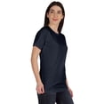 thumbnail image 2 of Inkmeso Womens Basic Crewneck Tshirt Short Sleeve Regular Fit Long Tee Workout Top, 2 of 8