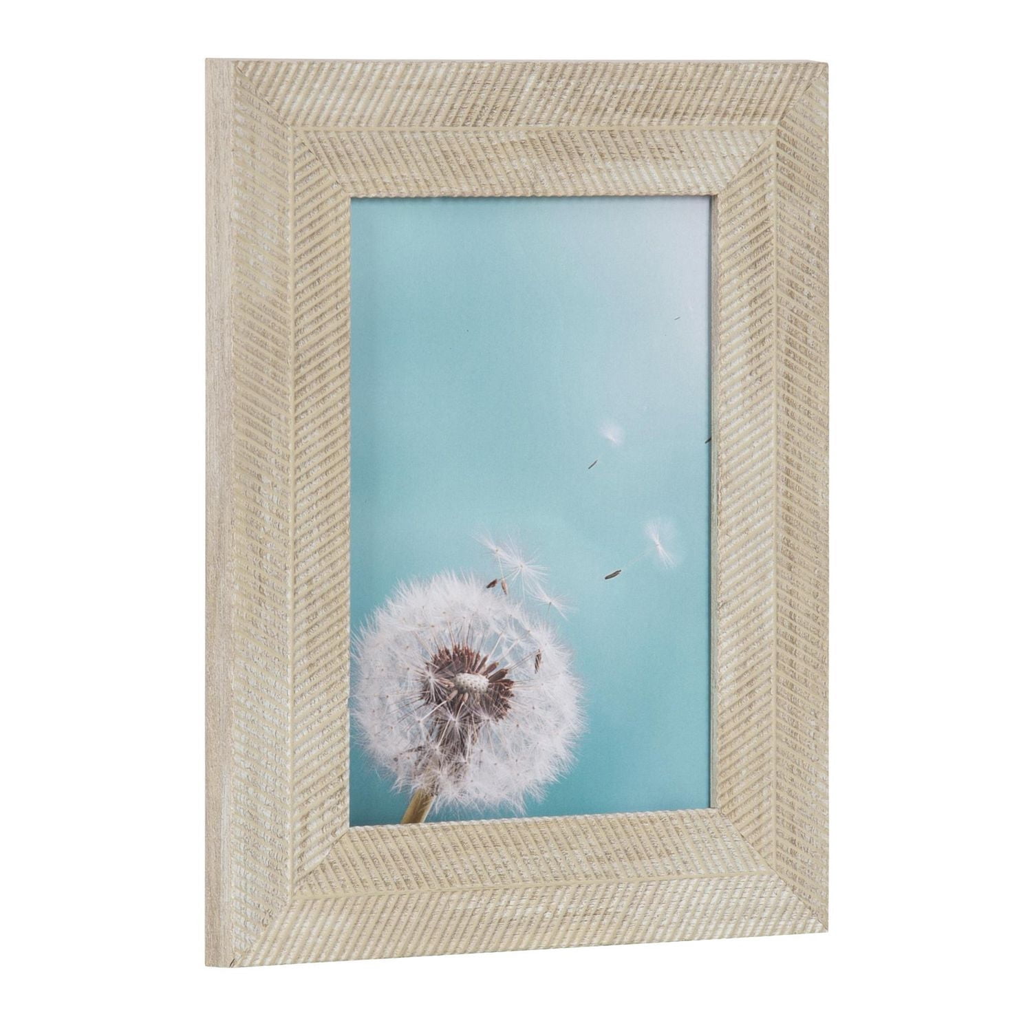 Cadre photo naturel de table Rizzoli de DesignOvation 12,7 cm x 17,8 cm