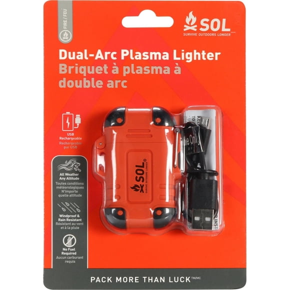 survivre plus longtemps à l'extérieur Briquet à plasma à double arc