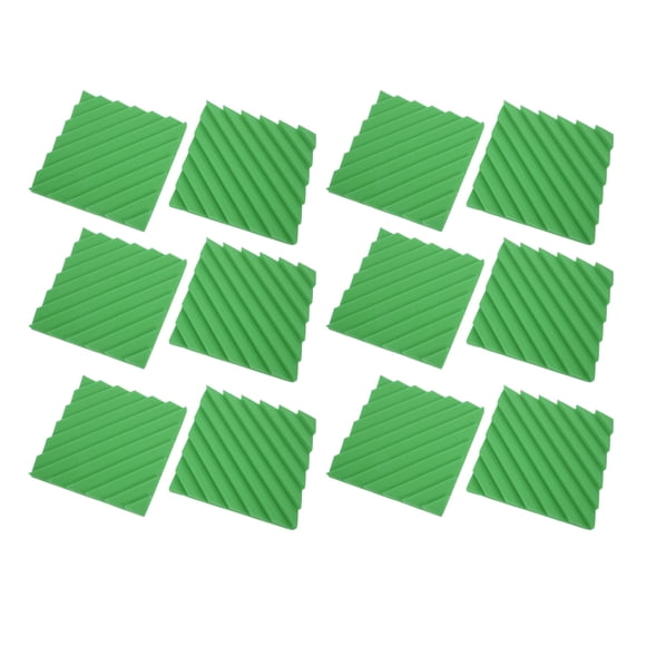 Soundproofing Studio Foam, High Density Acoustic Panel For Concert Hall Green
