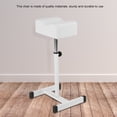 thumbnail image 4 of Tabouret Réglable en Hauteur Chaise Cosmétique Confortable pour Maison et Magasin Tabouret Blanc, 4 of 8
