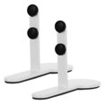 thumbnail image 1 of 2pcs Table Pegboard Holder Pegboard Panel Display Stand Pegboard Accessories Pegboard Display Feet Pegboard Table Fixing Brackets, 1 of 9