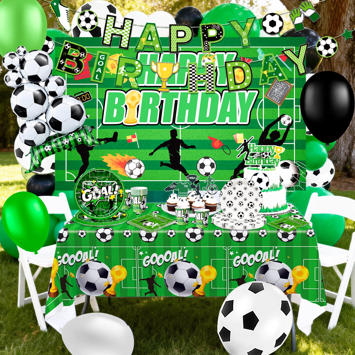 Kit Vaisselle Jetable Anniversaire Verte - 96 Pièces Assiette Jetable Joyeux Anniversaire Vert Sauge, Assiettes Tasses Serviettes pour Decoration D'anniversaire Garçons Filles Femme Fête (24 Invités Kit Vaisselle Jetable Anniversaire Verte - 96 Pièces Assiette Jetable Joyeux Anniversaire Vert Sauge, Assiettes Tasses Serviettes pour Decoration D'anniversaire Garçons Filles Femme Fête (24 Invités