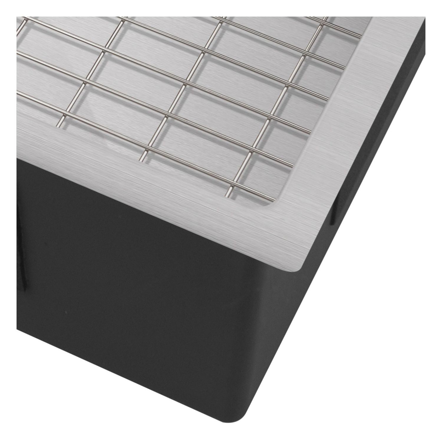The akuaplus Single Undermount stainless steel Kitchen Sink - 26 in x 18 in