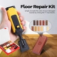 thumbnail image 2 of Pompotops Laminate Repairing Kit Wax System Floor Worktop Scratches Mending Tool Set Clearance, 2 of 8
