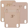 thumbnail image 1 of MIANGASTORE 3 Pcs Intercalaires de Guitare Cales de Rechange pour Réparation de Cou de Guitare Basse, 1 of 6