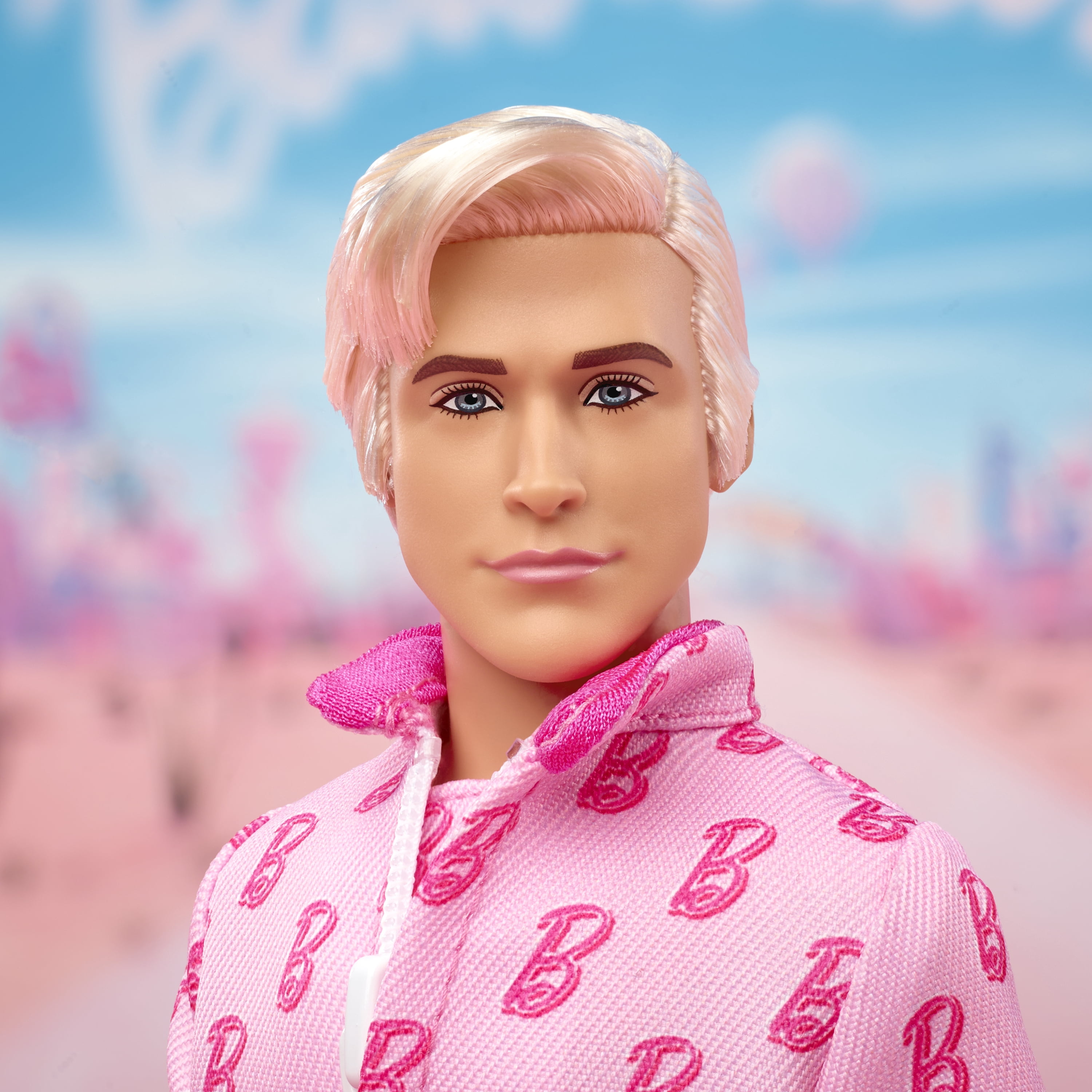 Barbie-Poupée Ken-poupée inspirée du film avec combinaison rose