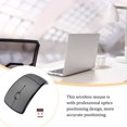 thumbnail image 2 of keepw Wireless Folding Mouse Replacement Portable Mice External Portable Home Electronic Cordless Laptop Desktop Accessory White Gray, 2 of 6