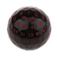 thumbnail image 2 of Milaget Multi Sided Acrylic Dices for Table Board Role Playing Game Bar Red-1, 2 of 8