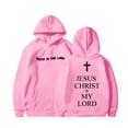 thumbnail image 1 of PMVFHDE Sweat à Col Rond pour Filles et Garçons, Décontracté, Imprimé Mignon, Manches Longues, Sport, Rose, 10-11 Ans, 1 of 2