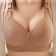 thumbnail image 1 of LSLJS Woman Sexy Ladies Bra Without Steel Rings Sexy Vest Large Size Lingerie Underwire Nursing Bras, 1 of 4