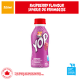 thumbnail image 1 of Yoplait Yop 1% Drinkable Yogurt, Raspberry, Kids Snack, 200ml, 1 of 9