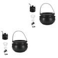 thumbnail image 2 of yingyy Halloween Witch Cauldrons Fog Maker Spooky Mist Effect Festive Decorations Safe To Wide Application black UK  Plug 2Set, 2 of 6