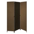 thumbnail image 1 of Screen Gems 3 Panneaux Tissu Soho Screen SG-360 Marron, 1 of 1