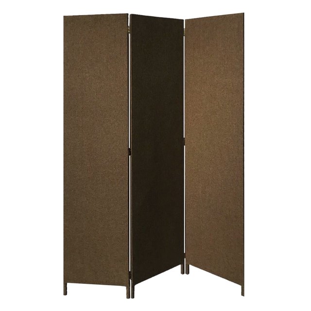 Screen Gems 3 Panneaux Tissu Soho Screen SG-360 Marron