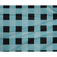thumbnail image 4 of oneOone Polyester Lycra Fabric Gingham Check Printed Fabric 1 Yard 56 Inch Wide, 4 of 4