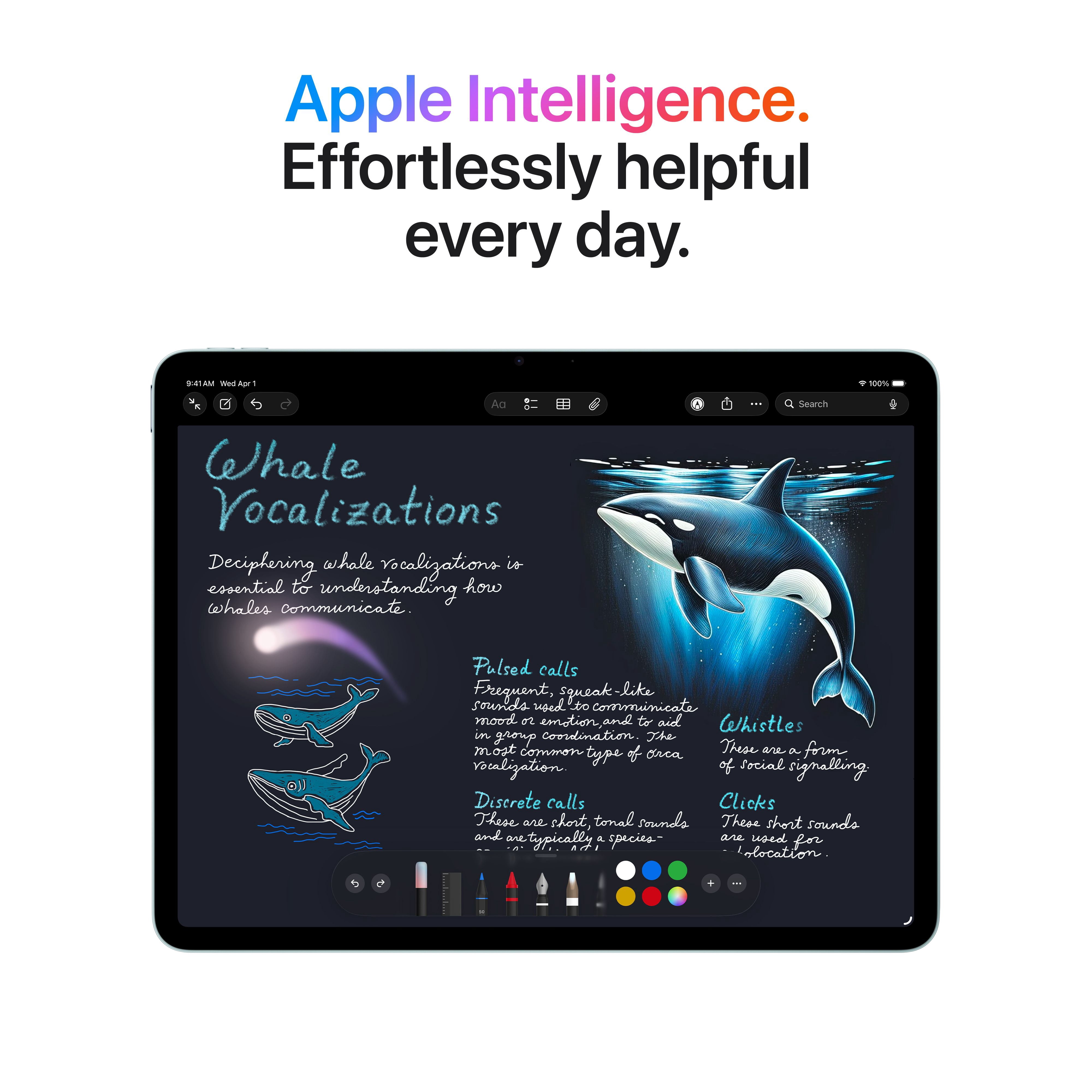 13-inch iPad Air Wi-Fi 128GB - Space Grey (M4)