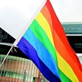 thumbnail image 4 of Friendly Rainbow Flag Bisexual Transgender Pride Banners Polyester Rainbow Flag, 4 of 5