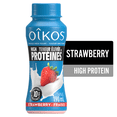 thumbnail image 1 of Oikos Greek Yogurt Drink, Strawberry, High Protein, 190ml, 1 of 7