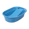 thumbnail image 1 of jifeng Hand Wash Basin Laundry Wash Tub with Washboard Non Slip Washing Clothes Laundry blue, 1 of 9