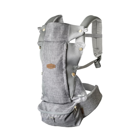 JJ Cole Peek 5 position Carrier Heather Grey