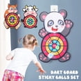 thumbnail image 4 of Sticky Dartboard Ball Set For Fine Motor Skill Training Animal Dart Board Interactive Sticky Dart Set Hand-Eye Coordination Animal Dart Board For Kids Adults,squirrel, 4 of 10