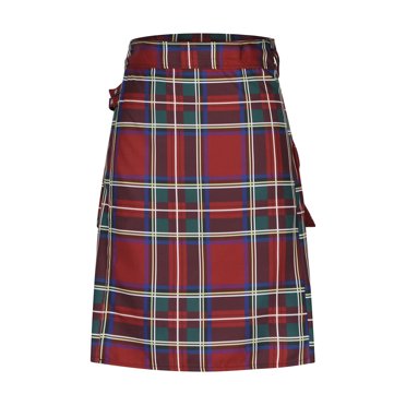 TopLLC Mens Shorts, Mens Kilt Men Casual Patchwork Snap Fastener Have Pockets Plaid Pleated Skirt Short Skirt