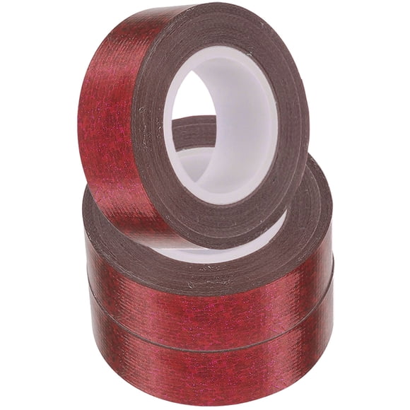 SEWACC 3Pack of Blue Duct Tape Roll Red Adhesive for Construction Use