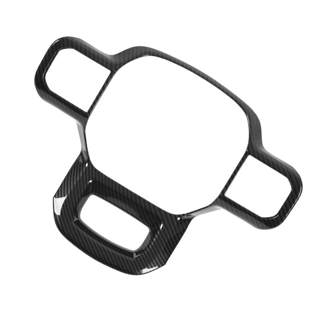 Steering Wheel Trim, Steering Wheel Panel Cover ABS Decorative Anti Aging Easy Installation For Cars