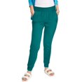 thumbnail image 1 of Hanes Womens EcoSmart Fleece Joggers, M, Jade Pine, 1 of 1