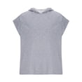 thumbnail image 3 of Timegard Tank Tops Men Sleeveless Hoodies Pullover Solid Color Casual Loose Workout Tee Shirts Summer, 3 of 5