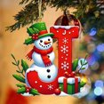 thumbnail image 3 of Bdday 26 Letters Christmas Tree Decoration Pendant Christmas Tree Ornaments Personalized DIY Christmas Ornaments Christmas Decoration Xmas Tree Hanging Decor Feature, 3 of 4