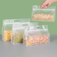 thumbnail image 2 of Visland 10 Pcs Sacs d'Emballage Alimentaire Design Visible Réutilisables Anti-Humidité Bon Effet d'Étanchéité Étanches Conservation des Aliments pour Animaux Transparents Conservation de la Fraîcheur Sacs à Fermeture Éclair pour la Maison, 2 of 8