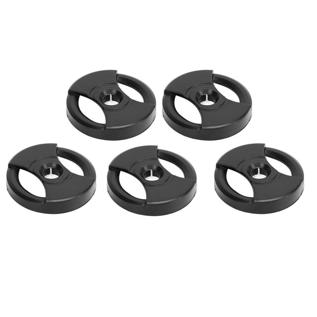Adaptateurs de Disque, Noir Résistance à l'Usure Robustesse Adaptateur Gramophone 5 Pcs pour Tourne-Disque 45RPM