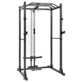 thumbnail image 1 of Power Cage, 1200LB Capacity Squat Rack with Cable Crossover Machine Power Rack with LAT Pull Down Attachments - 1020160-162, 1 of 5