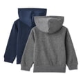 thumbnail image 2 of George Toddlers' Gender Inclusive Full Zip Hoodie 2-Pack, 2 of 2