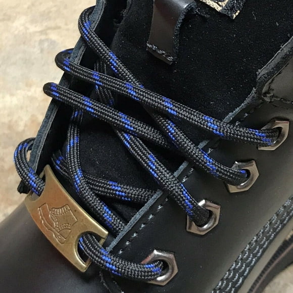 5MM Thick Heavy Duty Round Boot Laces Shoelaces replacements strings for Hiking Walking Construction Safety Work Boots Shoes
