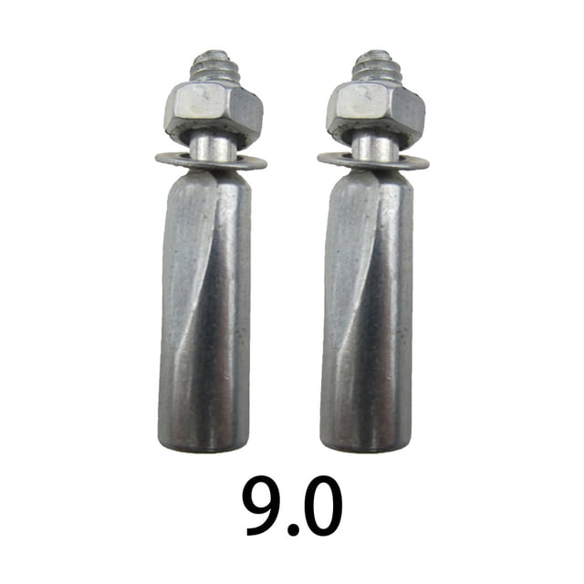Cales de Manivelle de Vélo 8.5/9.0mm Support de Fond Chaîne en Acier Courte