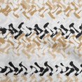 thumbnail image 1 of oneOone Silk Tabby White Fabric Geometric Sewing Material Print Fabric By The Yard 42 Inch Wide-94, 1 of 5