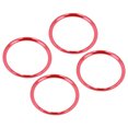 thumbnail image 1 of AC Knob Rings, 4Pcs/Set Original Mold Air Conditioner Vent Cover Trim  for Car Interior Styling Replacement for  Camaro 2016-2019 Red,Blue, 1 of 7