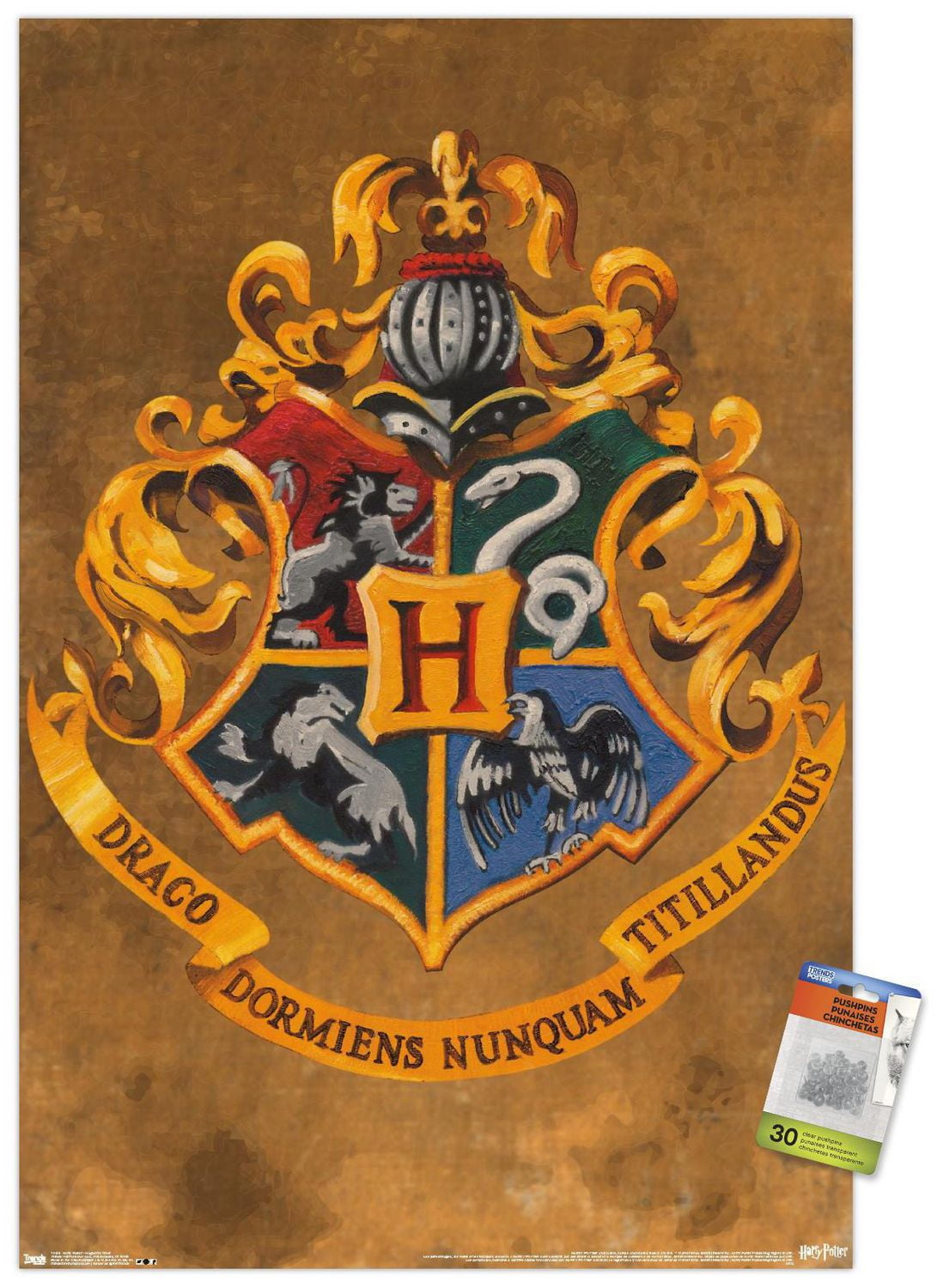 Le Monde des Sorciers : Harry Potter - Blason de Poudlard