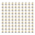 thumbnail image 3 of Mini Brads, Silver Gold Silver Grey Uniform Coating Brass Paper Fasteners Round 300 Pcs 10mm  For DIY Photo Albums, 3 of 8