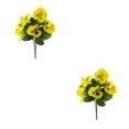 thumbnail image 2 of Decodeary Realistic Appearance Flower Decoration For Low Maintenance Garden Easy To Clean Cloth Decorations Fake Plants Flowers JH1239 2Set, 2 of 6