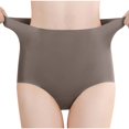 thumbnail image 1 of MeetoTime Seamless High Waisted Underwear Stretchy No Show Briefs Comfortable Full Coverage Panties, 1 of 4