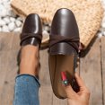 thumbnail image 1 of SMihono Sandals Womens Summer Plus Size Women's Summer Flat Shoes Ladies Sandals Round Toe Causal Slippers Slipper On Clearance, 1 of 6