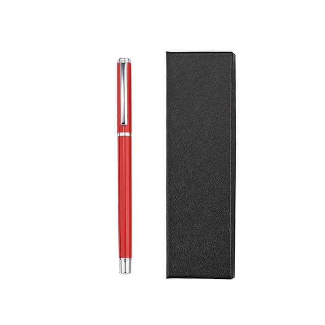 Red Student Exam Pen 0.5Mm Press Type Gel Ink Pen Quick Drying Writing Pen Set Of 1 Red Ink Pen For School Office Note Taking Smooth Writing Comfort Grip Design 20G Lightweight