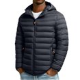 thumbnail image 2 of Men's Winter Coats, Fashion Hooded Casual Jackets, 2 of 6