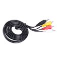 thumbnail image 2 of CNKOO Camcorder Cable Plug to 3 AV Camcorder Audio Video A/V Cable Compatible for JVC Camcorders, 2 of 9