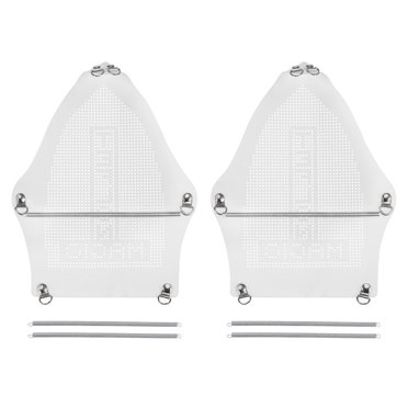 Unique Bargains Iron Cover Non Stick Iron Shoe Aluminum Electric Iron Tool 220x180mm 2 Pack
