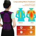 thumbnail image 2 of 2Pcs 108 Aimant Ceinture Chauffante Compresse Chaude Protection Épaule Gilet de Protection du Cou, 2 of 8
